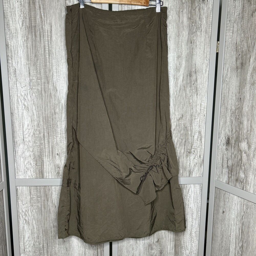 Hanna for La Journey Maxi Skirt Art To Wear Lagenlook Bohemian Contemporary Sz 3